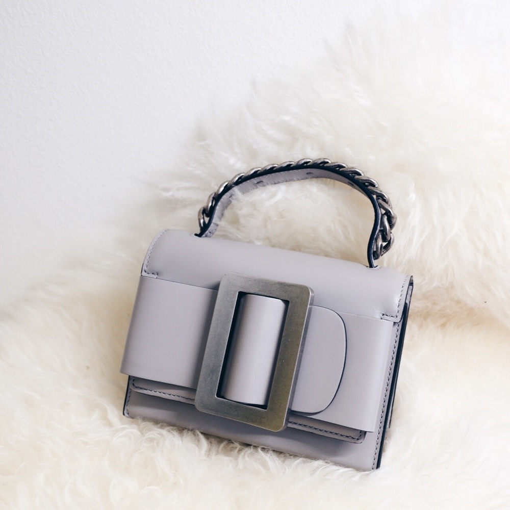 BOYY fred grey crossbody bag
